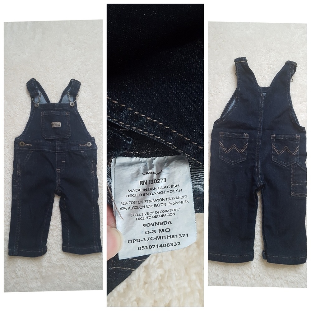 Baby Wrangler overalls